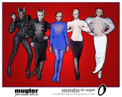 Le pagelle: MUGLER FALL WINTER 2011 2012