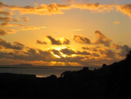 Un tramonto alle Fiji