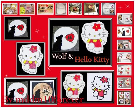 WOLF AND HELLO KITTY