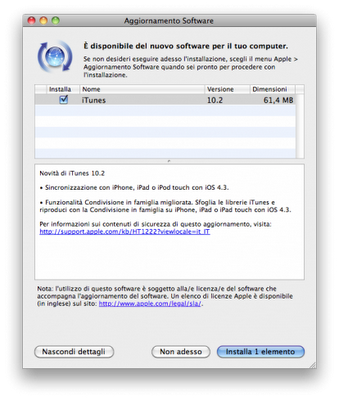 iTunes 10.2 e il Jailbreak