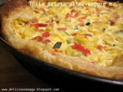 In principio fu la torta.Salata.Alle verdure e ...