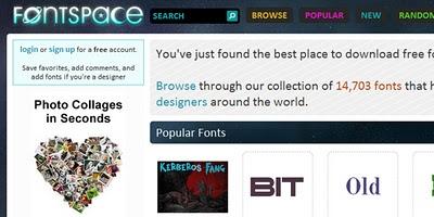 8 siti da cui scaricare oltre 40mila fonts gratis!