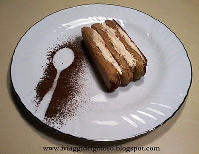 TIRAMISU' AL MASCARPONE  CON MARSALA