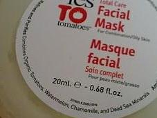 Tomatoes Total Care Facial Mask