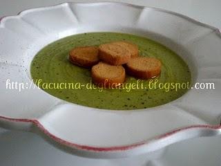 Vellutata di broccoletti