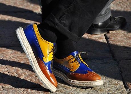 Shoes man: Pitti and Milan man fashion week.