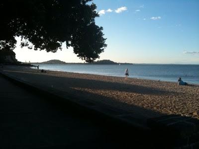 Auckland, una delle spiagge cittadine