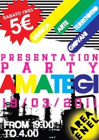 Amategi presentation party