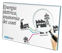 RSE_Energia elettrica, anatomia dei costi