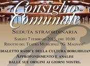 Consiglio Comunale straordinario sabato febbraio