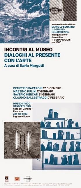 INCONTRI AL MUSEO: DIALOGHI AL PRESENTE CON L’ARTE  a cura di Ilaria Margutti