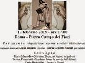 invito, febbraio Giordano Bruno