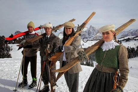 Alta Badia: Il fascio del Retrò