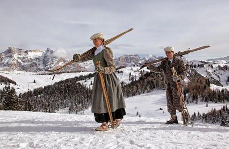 Alta Badia: Il fascio del Retrò