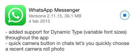 WhatsApp iOS Si Aggiorna: Ancora Niente Chiamate VoIP 10961995_10205738287686282_1946711711_n