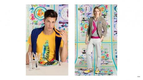 Etro Primavera Estate 2015 Menswear Look Book 005 800x452 Etro Offre Mens colorati Abiti & Sneaker Combo per la primavera 2015