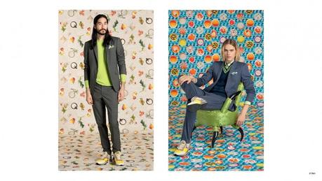 Etro Primavera Estate 2015 Menswear Look Book 011 800x452 Etro Offre Mens colorati Abiti & Sneaker Combo per la primavera 2015