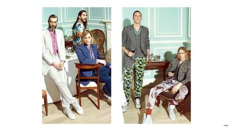 Etro Primavera Estate 2015 Menswear Look Book 013 800x452 Etro Offre Mens colorati Abiti & Sneaker Combo per la primavera 2015