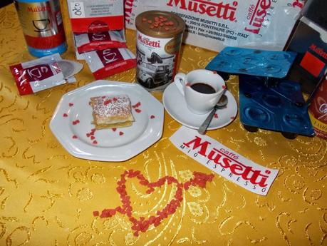 Sfogliatine al caffè Musetti