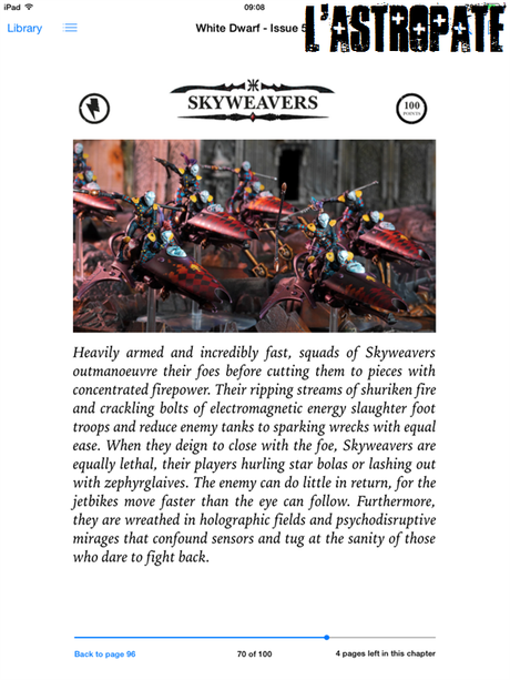 Nuove Skyweavers: immagini da White Dwarf