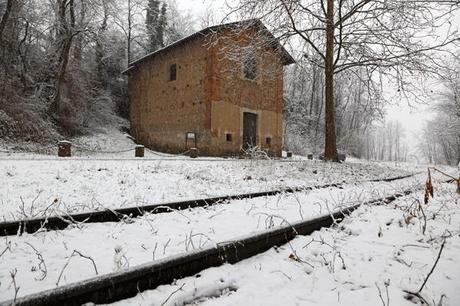 Sempre bella la Valle Olona con la neve