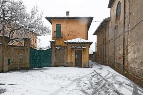 Sempre bella la Valle Olona con la neve