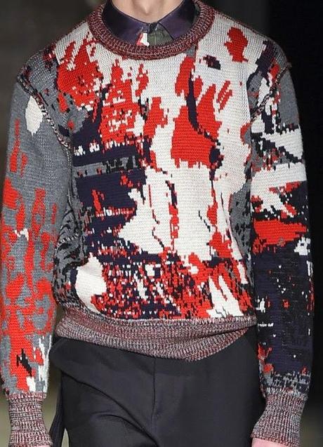 STAMPE, PATTERNS E SUPERFICI TESSILI DALLE SFILATE DI PARIGI (MENSWEAR F/W 2015-16) / 2