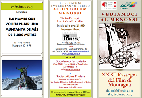 UNA MONTAGNA DI FILM A UDINE