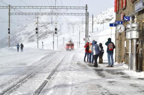 Ospizio Bernina Treno