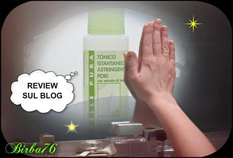 TONICO ISTANTANEO E ASTRINGETE PORI BOTTEGA VERDE REVIEW