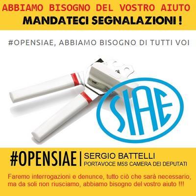 Roma, febbraio 2015. La piu' grande crociata in favore dei musicisti contro la SIAE. C'e' bisogno dei vostri suggerimenti!