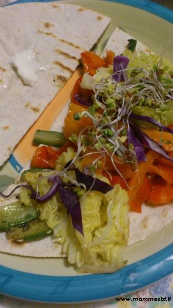 Piadina di verdure