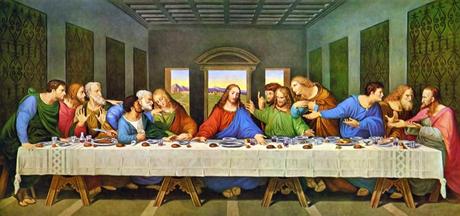 Schemi per il punto croce: L'Ultima Cena di Leonardo da Vinci