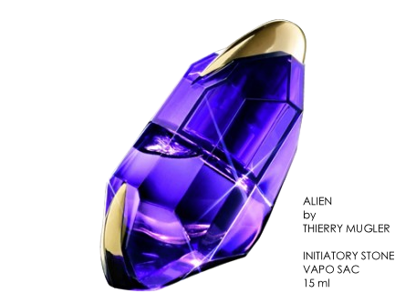 IL PROFUMO: ALIEN INITIATORY STONE VAPO SAC di THIERRY MUGLER