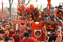 Storico Carnevale di Ivrea (Torino) - Battaglia delle Arance