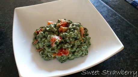 Spatzle di spinaci, vegani!