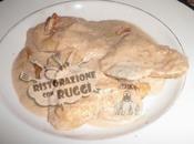 Cuori ripieni ricotta prosciutto salsa noci