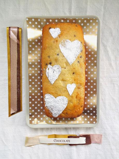 Plumcake allo yogurt greco e gocce di cioccolato