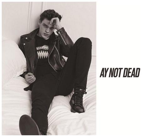 AY Not Dead Autunno Inverno 2015 Fronti Campagna Filip Hrivnak 001 Filip Hrivnák AY Not Dead Autunno / Inverno 2015 Campaign