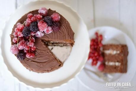 Torta Al Cioccolato e Frutti di Bosco