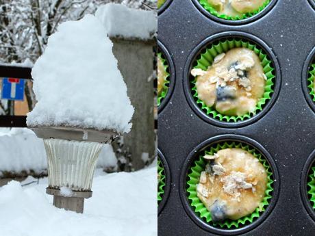 Se la neve ti blocca a casa tu inforna muffin!