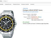 Offerta lampo Amazon: Orologio LORUS SPORT Uomo scontato