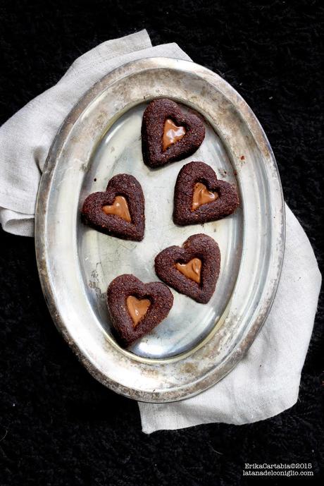 Frollini al cacao, senza glutine e senza uova