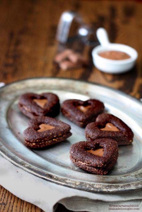 Frollini al cacao, senza glutine e senza uova