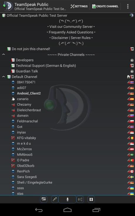 TeamSpeak 3 v3.0.13.1 APK Download per Android