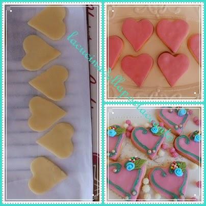 Cuori di biscotto per San Valentino / Hearts of biscuit for Valentine