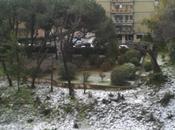 Video. Anche Napoli coperta neve!