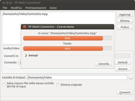 FF Multi Converter - Conversione file