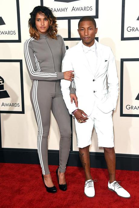 Pharrell Helen Lasichanh Grammy Awards 2015 Mens Stile: Sam Smith, Beck, John Mayer + More