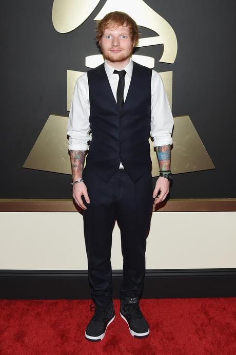 Ed Sheeran Grammy Awards 2015 Mens Stile: Sam Smith, Beck, John Mayer + More